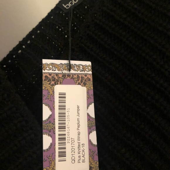 Knitted Peplum (brand new with tags) - Picture 5 of 5